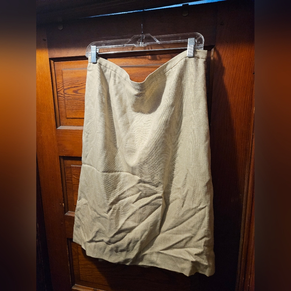 Vtg Country Clothes By Pendleton Classic Tan Women's Skirt